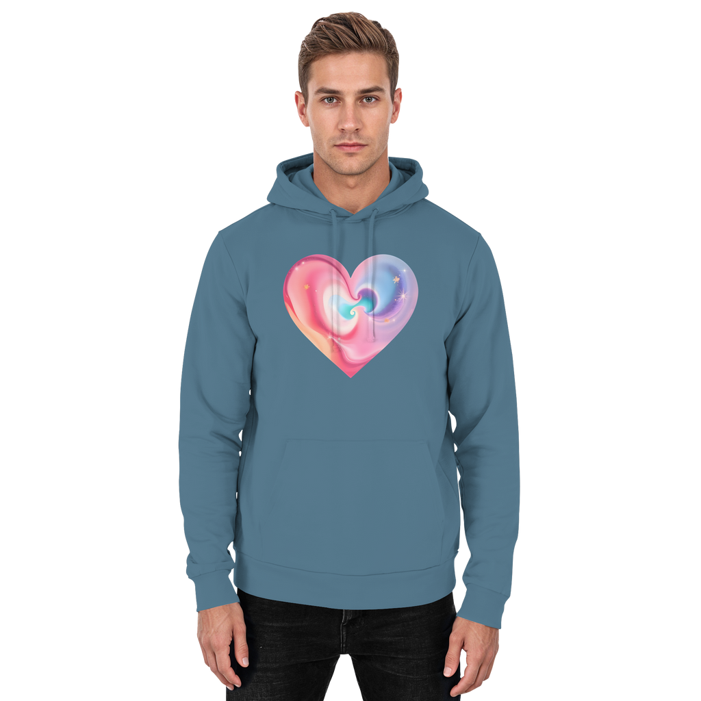 Magic Heart Women's Hoodie 10 Colors XS- 3XL - Basic Unisex Hoodie