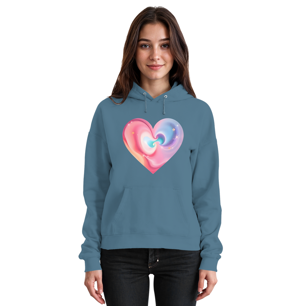 Magic Heart Women's Hoodie 10 Colors XS- 3XL - Basic Unisex Hoodie