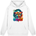 Frauen-Hoodie „Chase the Sunset“ | Lebhafter Melting Ocean Sunset Grafik-Hoodie | 10 Farben S-3XL – Basic Unisex Hoodie