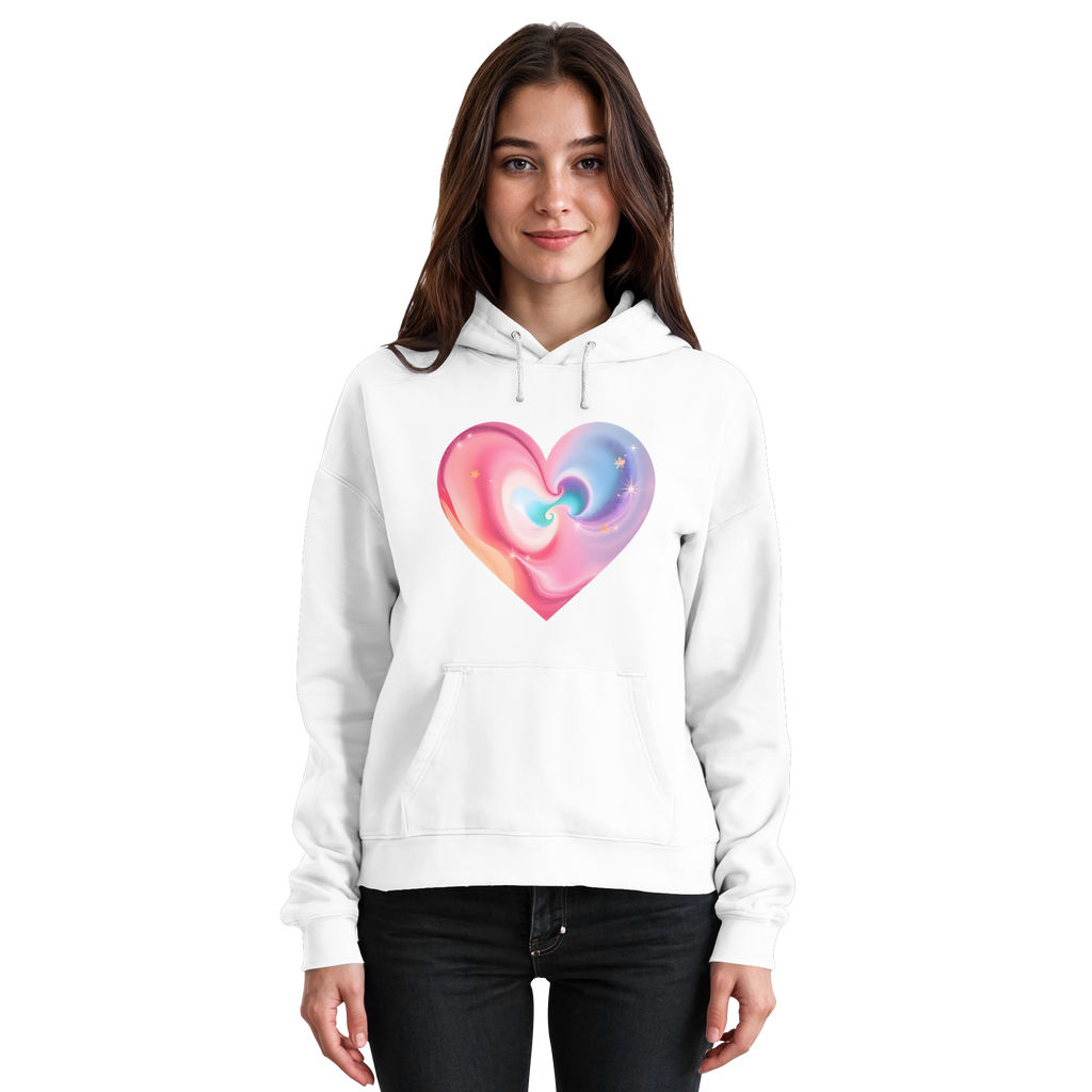 Magic Heart Women's Hoodie 10 Colors XS- 3XL - Basic Unisex Hoodie