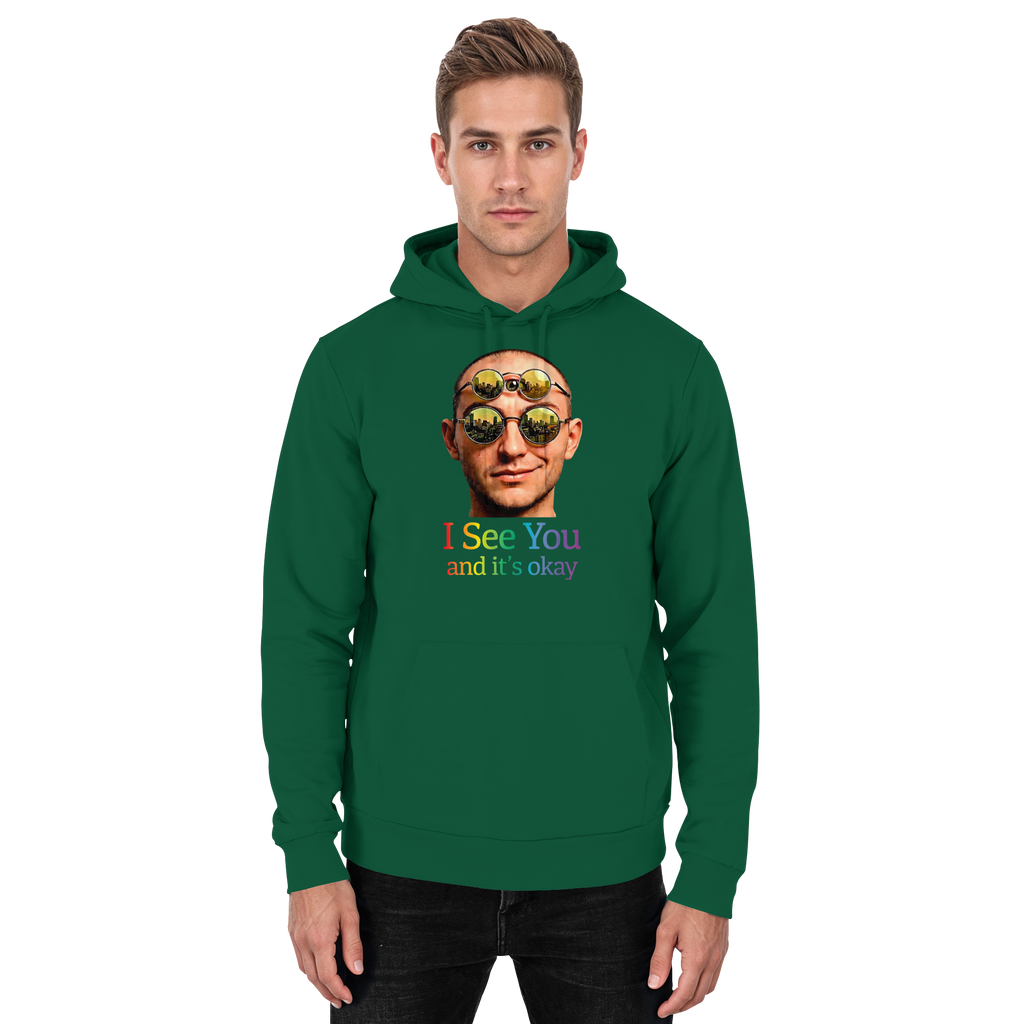 I See You and It's Okay Hoodie Unisex 6 Colors S- 5XL - Basic Unisex Hoodie