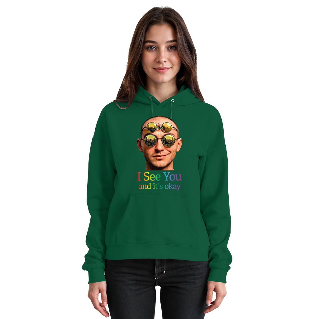 I See You and It's Okay Hoodie Unisex 6 Colors S- 5XL - Basic Unisex Hoodie
