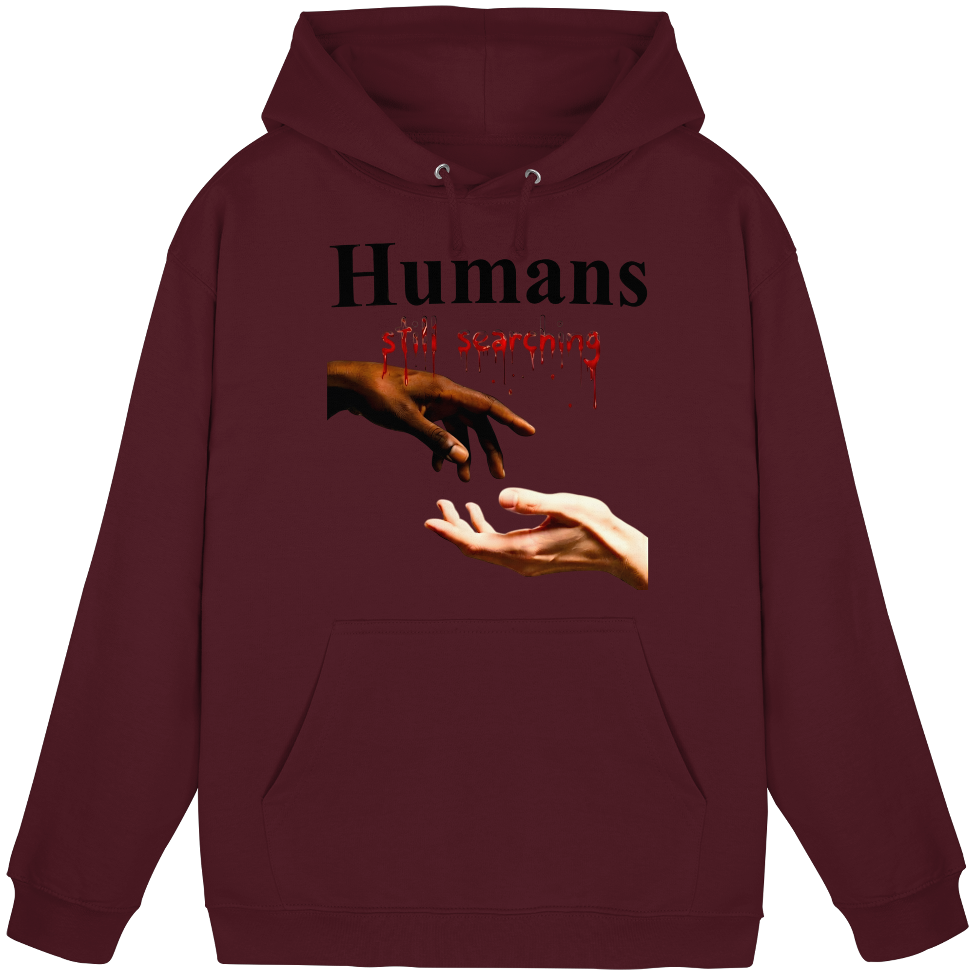 Humans Still Searching Graphic Hoodie | Humanity Empathy Diversity 3 Colors S- 5XL