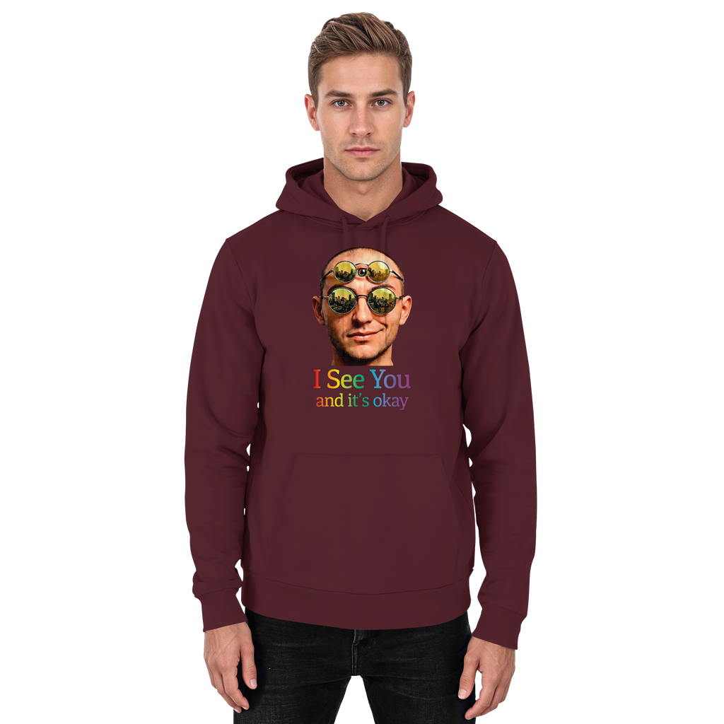 I See You and It's Okay Hoodie Unisex 6 Colors S- 5XL - Basic Unisex Hoodie