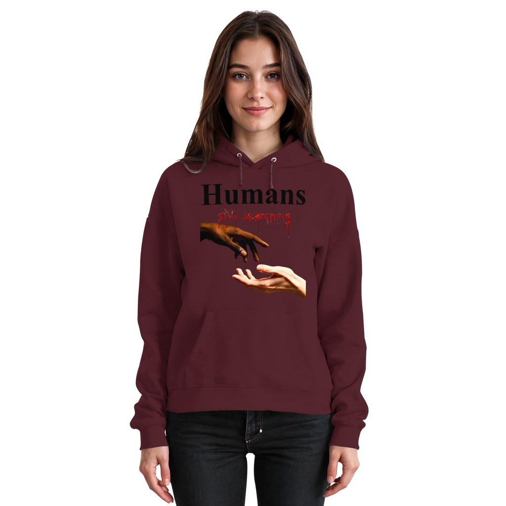 Humans Still Searching Graphic Hoodie | Humanity Empathy Diversity 3 Colors S- 5XL