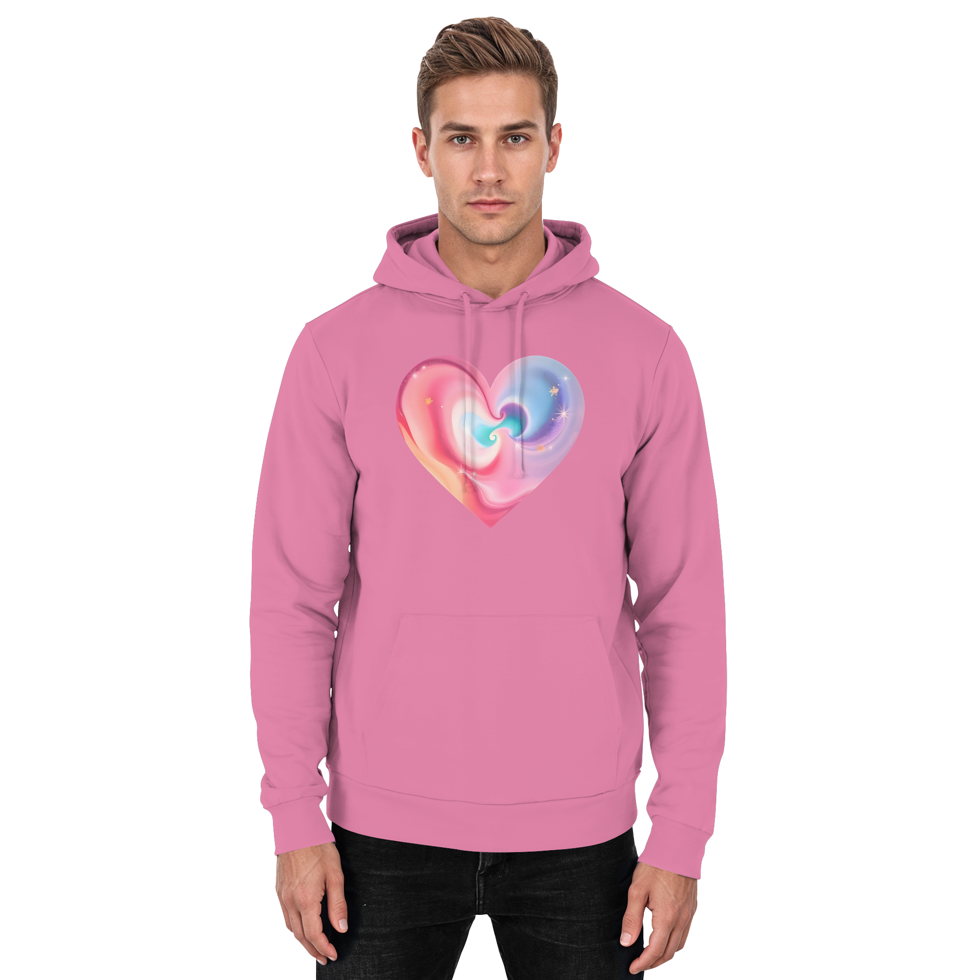 Magic Heart Women's Hoodie 10 Colors XS- 3XL - Basic Unisex Hoodie