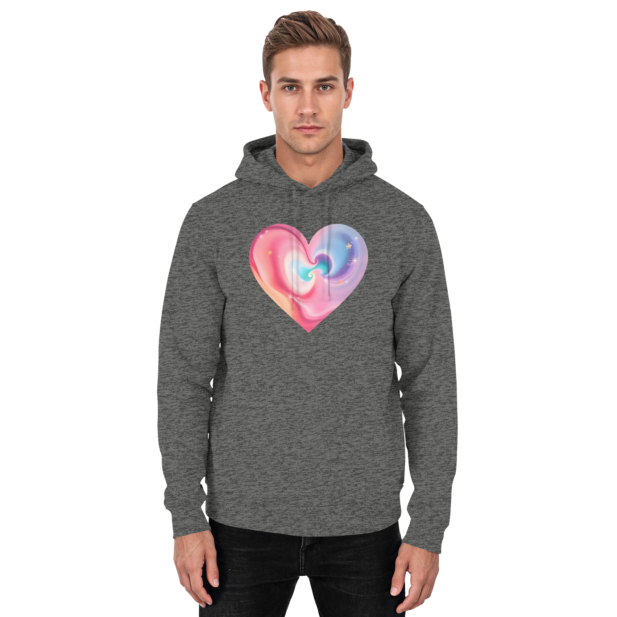 Magic Heart Women's Hoodie 10 Colors XS- 3XL - Basic Unisex Hoodie
