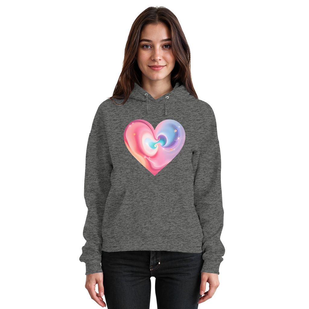 Magic Heart Women's Hoodie 10 Colors XS- 3XL - Basic Unisex Hoodie
