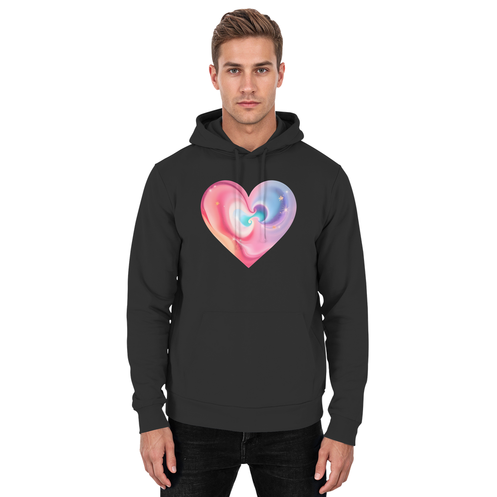 Magic Heart Women's Hoodie 10 Colors XS- 3XL - Basic Unisex Hoodie
