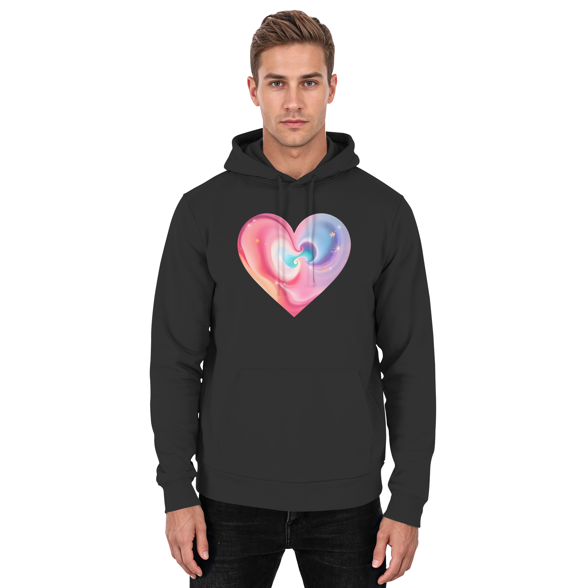 Magic Heart Women's Hoodie 10 Colors XS- 3XL - Basic Unisex Hoodie