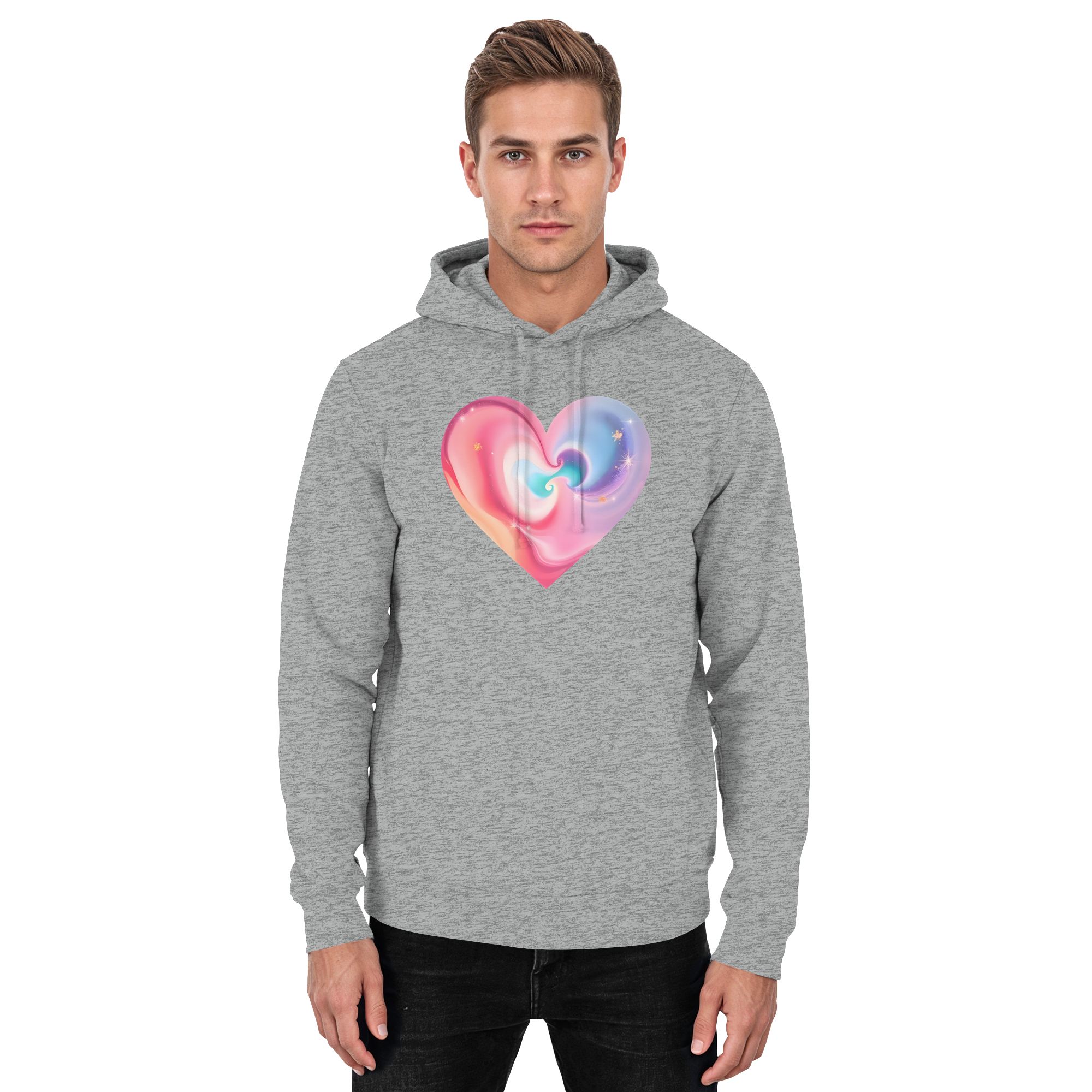 Magic Heart Women's Hoodie 10 Colors XS- 3XL - Basic Unisex Hoodie