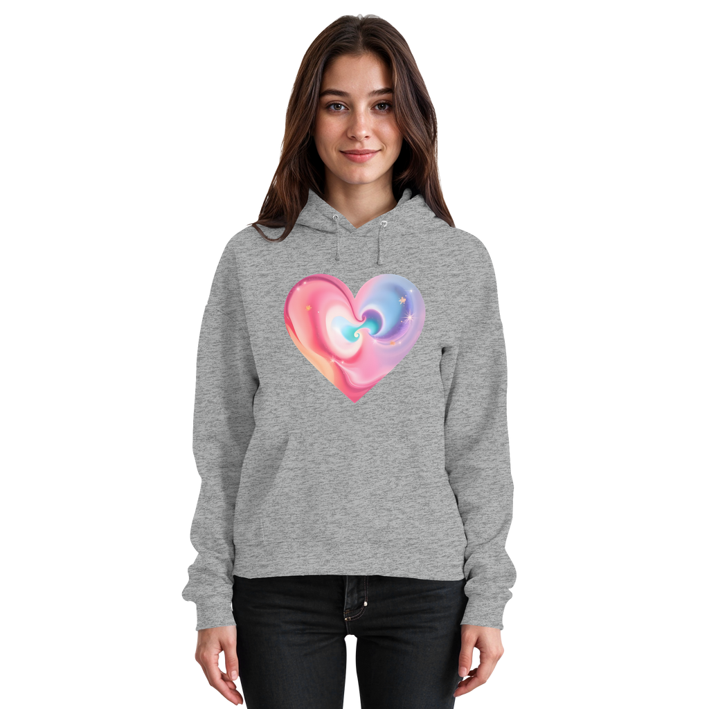 Magic Heart Women's Hoodie 10 Colors XS- 3XL - Basic Unisex Hoodie