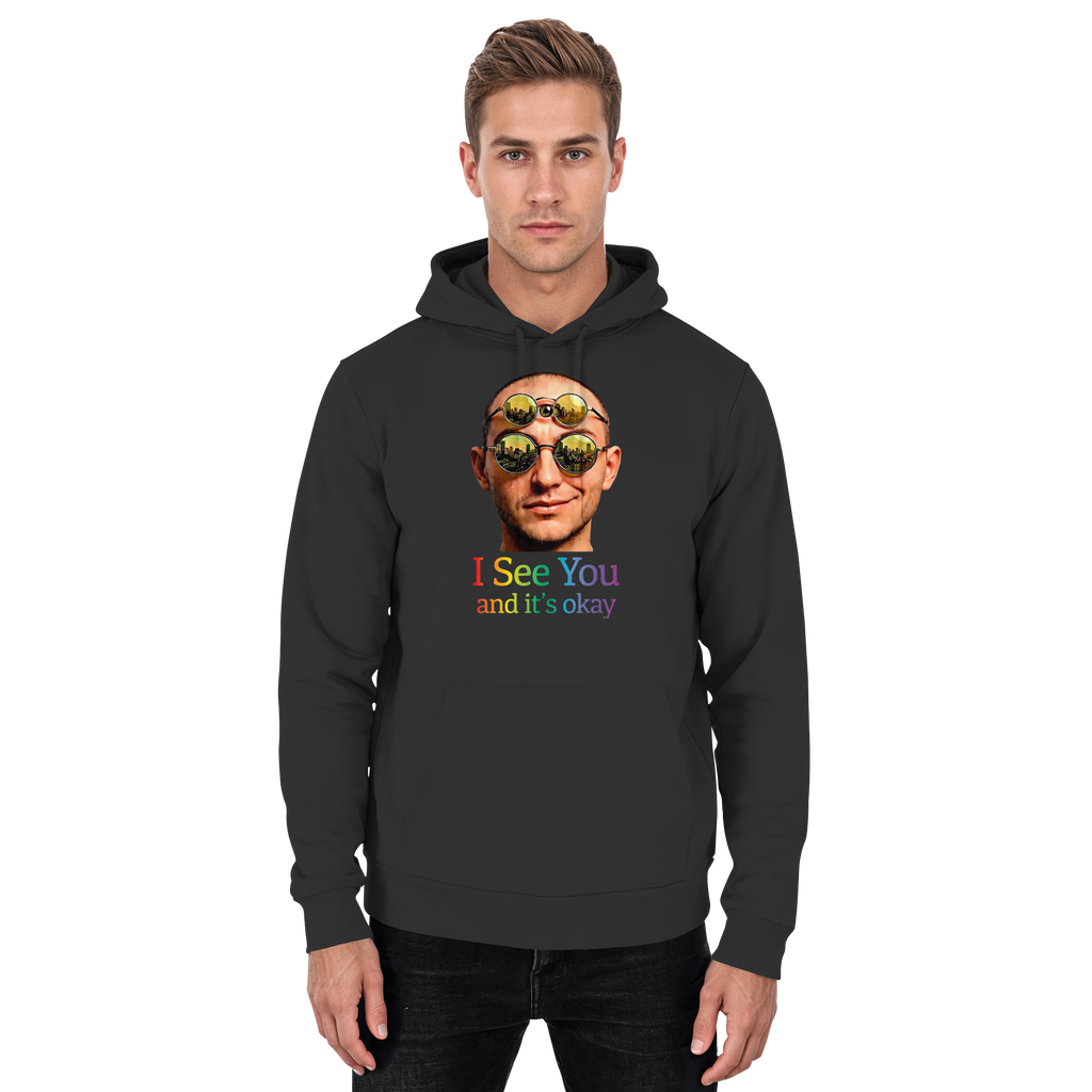 I See You and It's Okay Hoodie Unisex 6 Colors S- 5XL - Basic Unisex Hoodie
