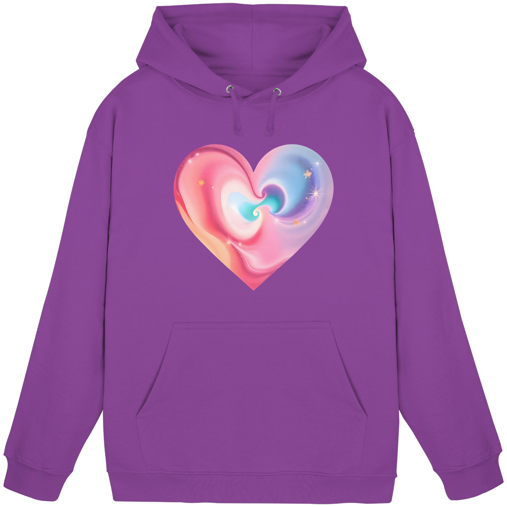 Magic Heart Women's Hoodie 10 Colors XS- 3XL - Basic Unisex Hoodie