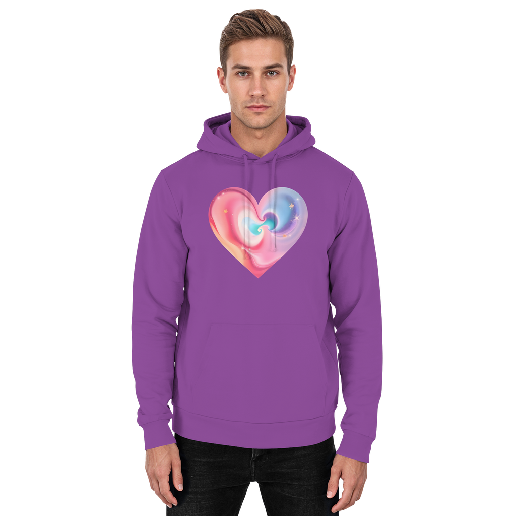 Magic Heart Women's Hoodie 10 Colors XS- 3XL - Basic Unisex Hoodie