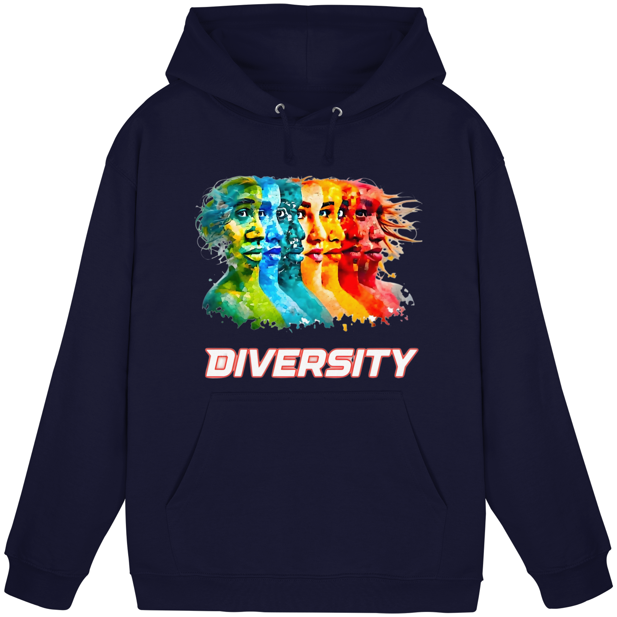 Variété remplit – La conformité tue les sweats à capuche | Soyez vous-même, radieux et unique S-5XL – Sweat à capuche unisexe basique