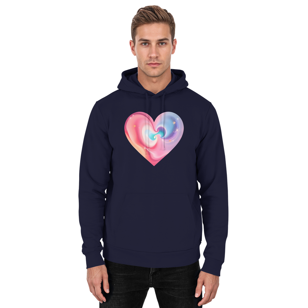 Magic Heart Women's Hoodie 10 Colors XS- 3XL - Basic Unisex Hoodie