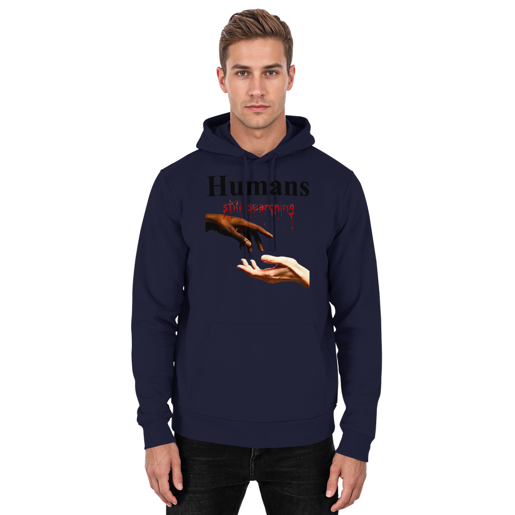 Humans Still Searching Graphic Hoodie | Humanity Empathy Diversity 3 Colors S- 5XL