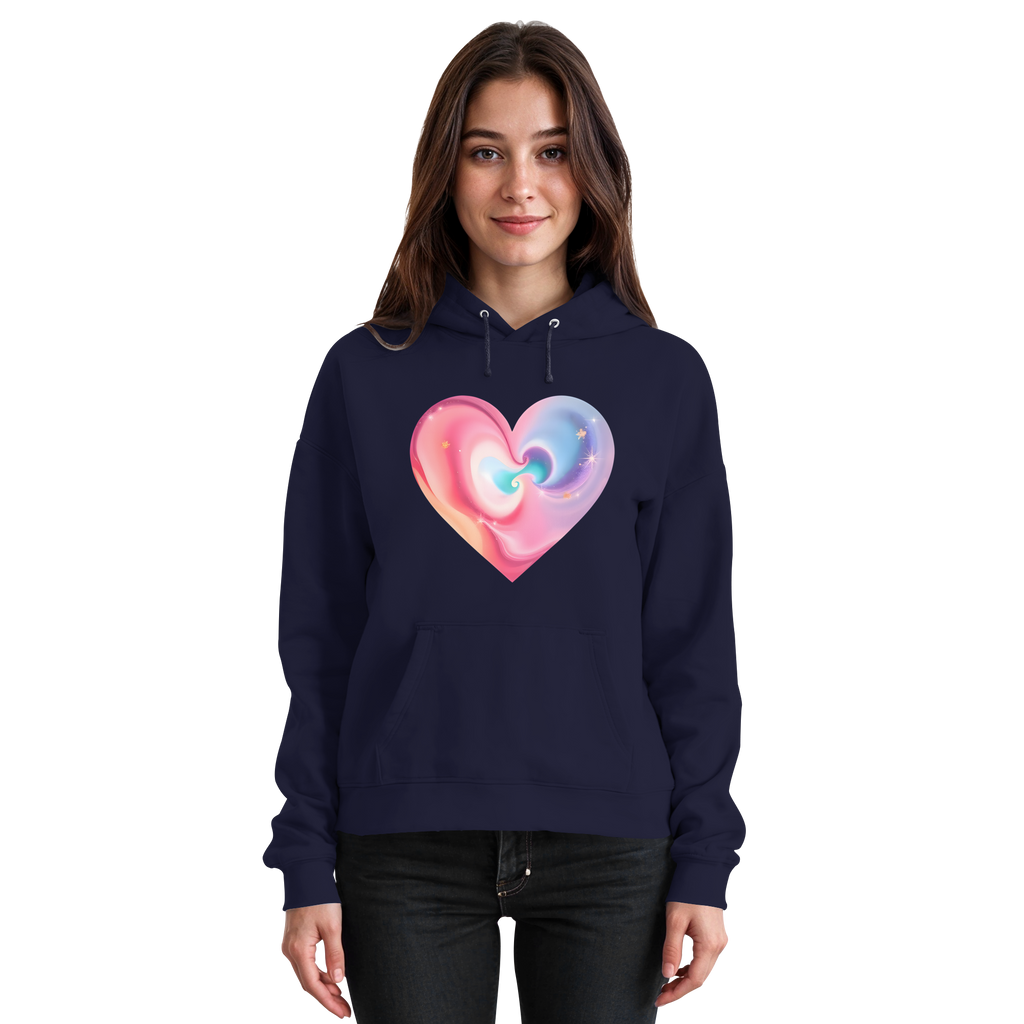 Magic Heart Women's Hoodie 10 Colors XS- 3XL - Basic Unisex Hoodie