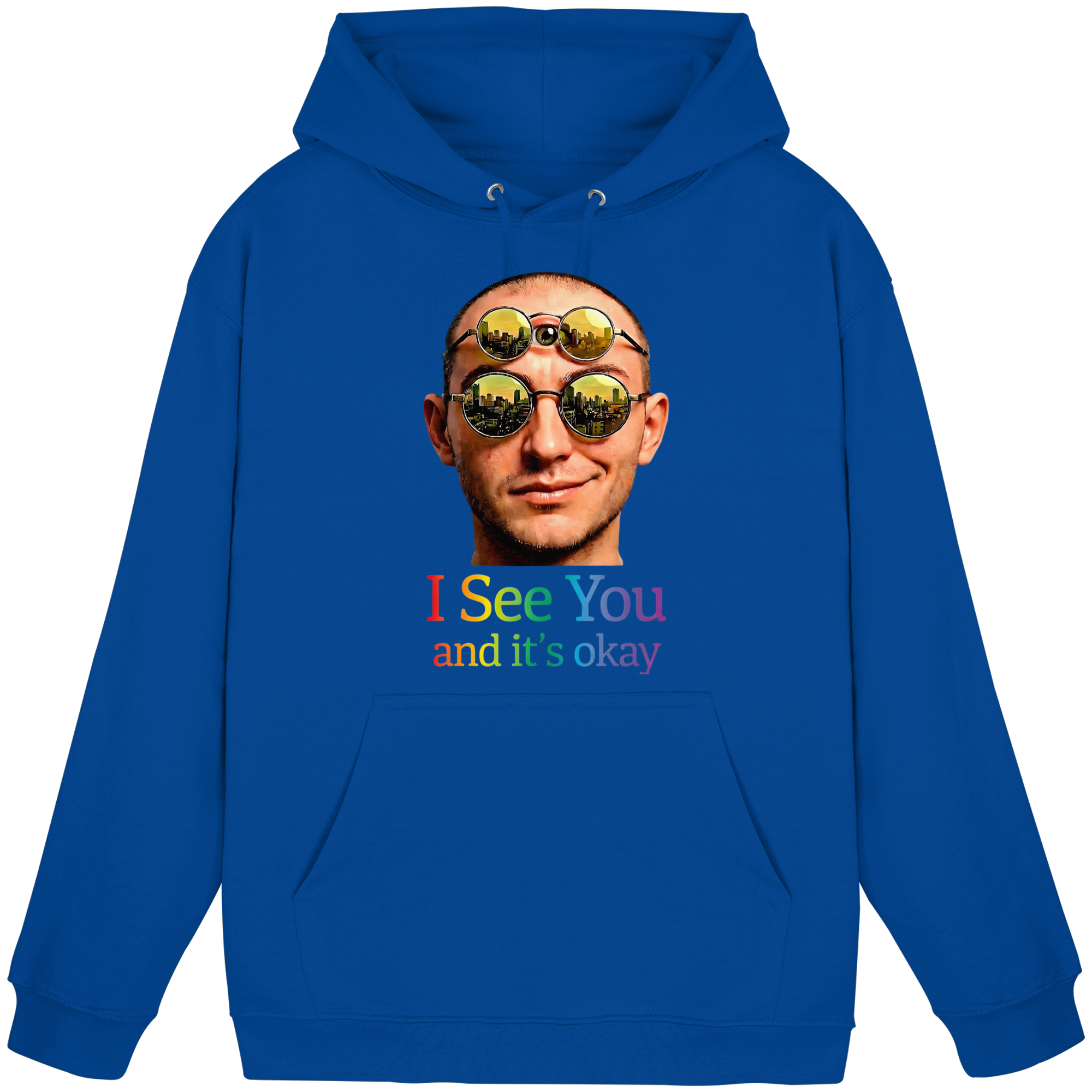 I See You and It's Okay Hoodie Unisex 6 Colors S- 5XL - Basic Unisex Hoodie