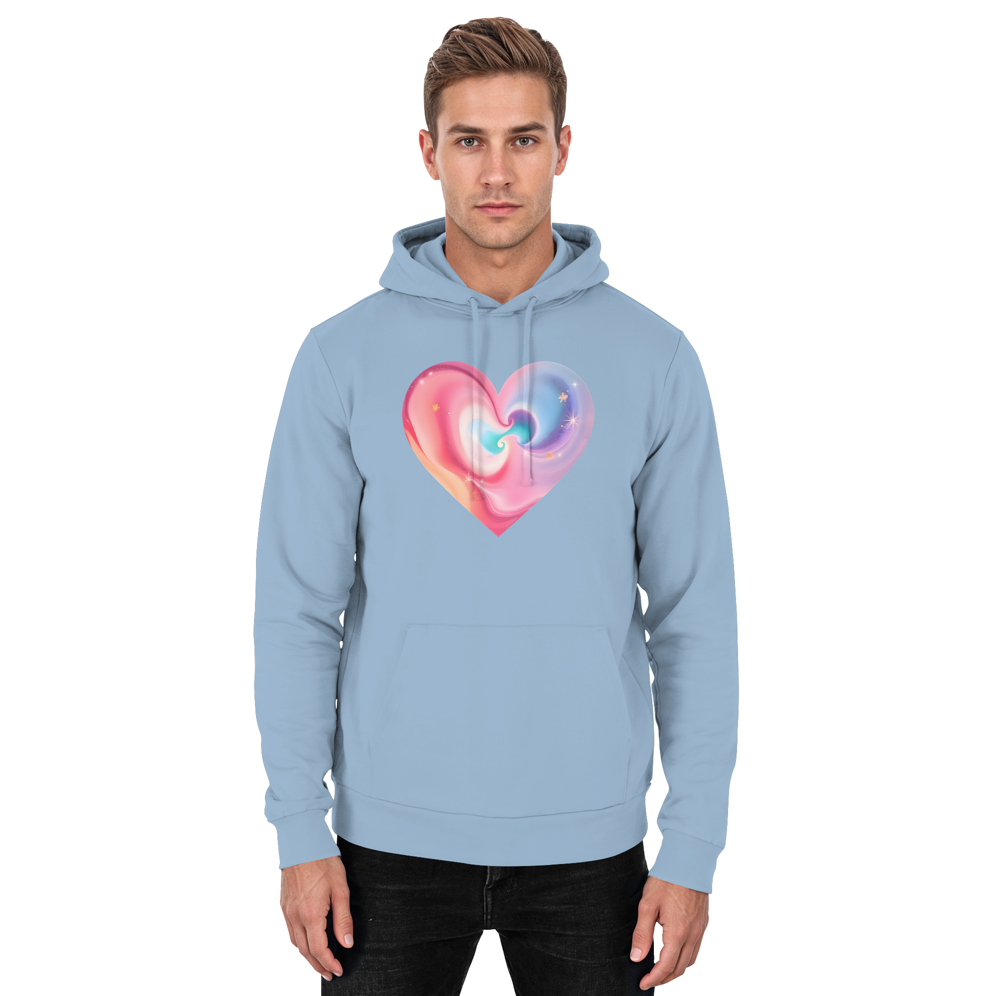 Magic Heart Women's Hoodie 10 Colors XS- 3XL - Basic Unisex Hoodie