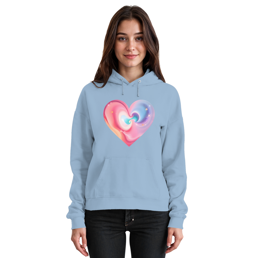 Magic Heart Women's Hoodie 10 Colors XS- 3XL - Basic Unisex Hoodie