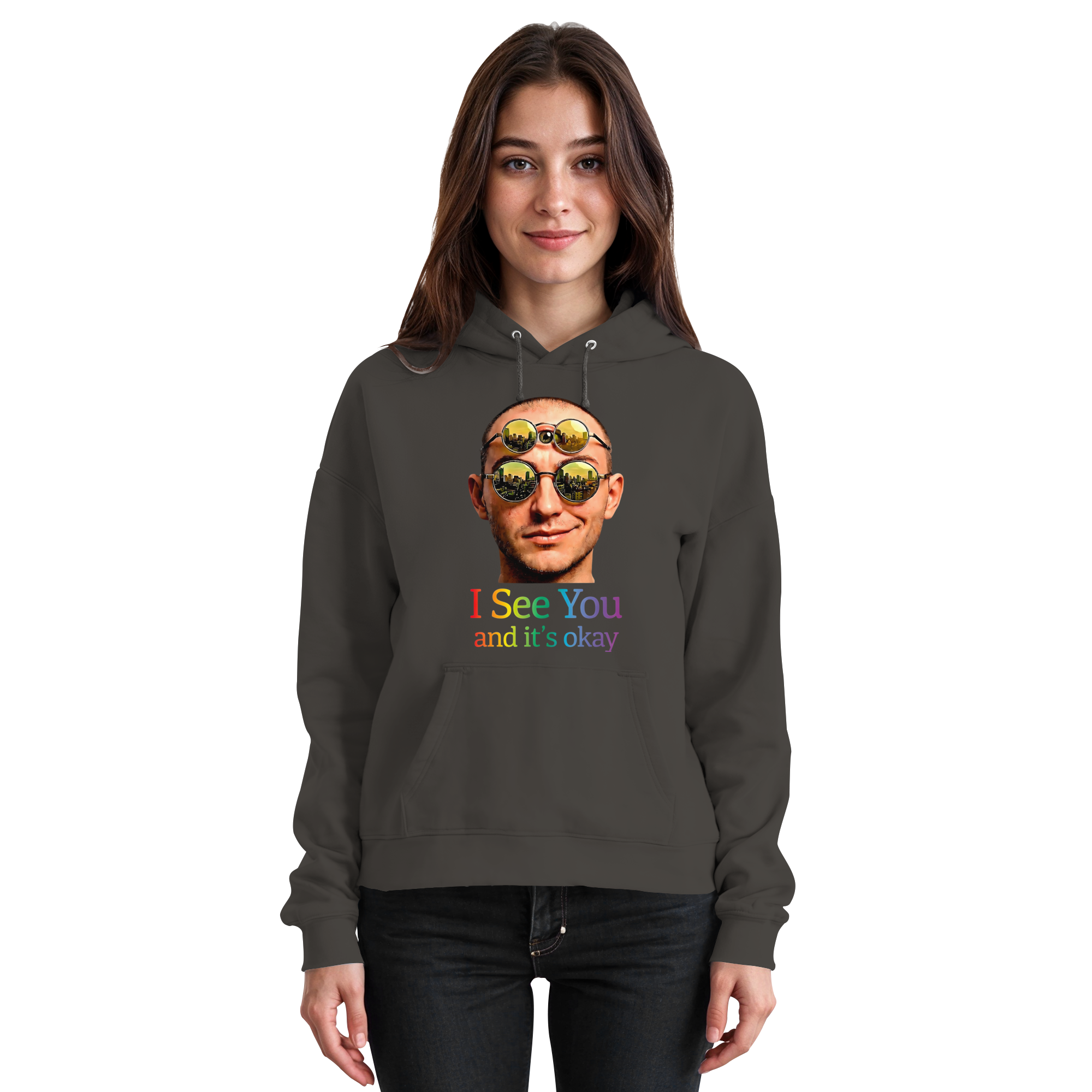 I See You and It's Okay Hoodie Unisex 6 Colors S- 5XL - Basic Unisex Hoodie