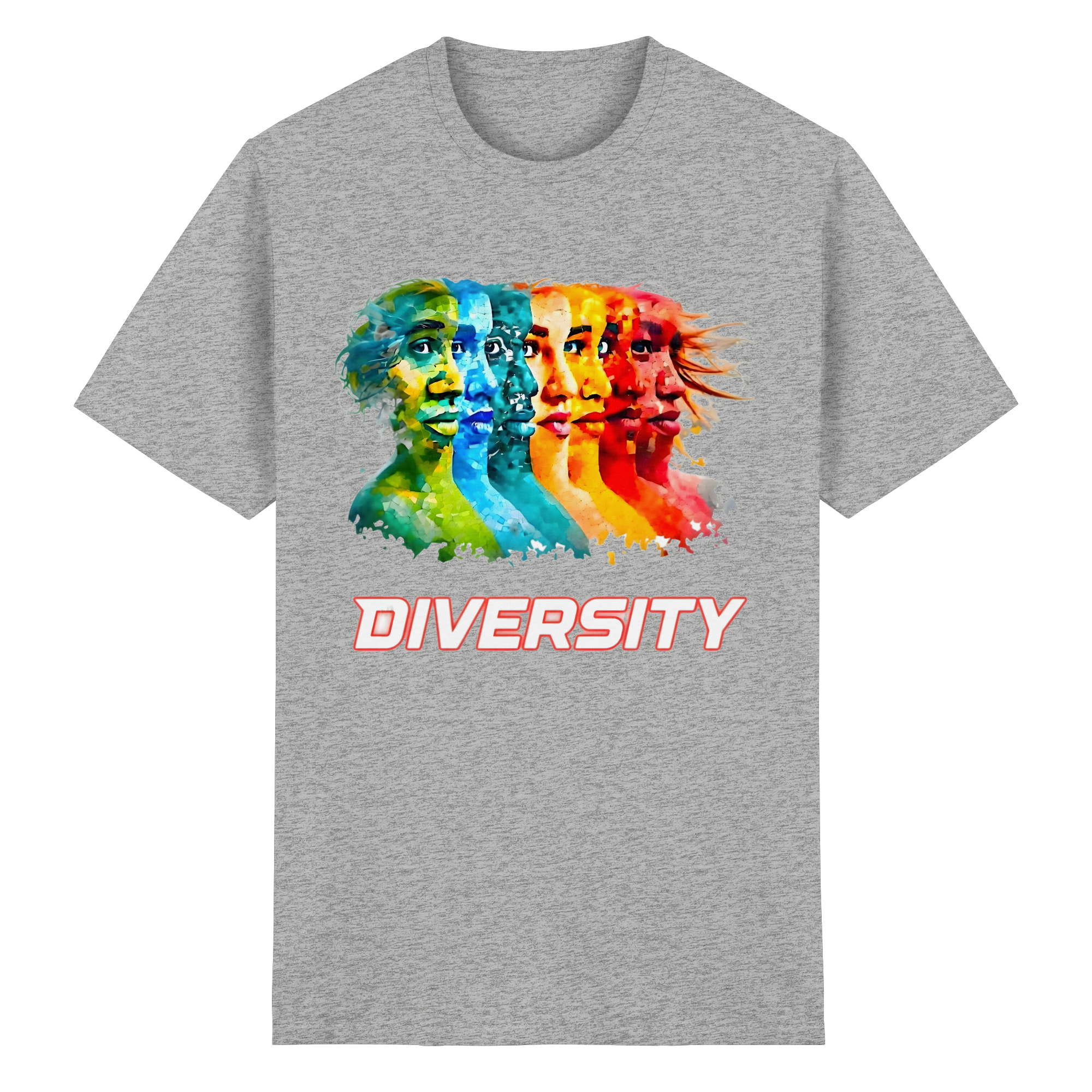 Vielfalt T-Shirt | Sei du selbst, strahlend & einzigartig 8 Farben S- 5XL