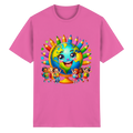 Kinder der Erde T-Shirt – Buntes Fröhliches Planeten Kinder T-Shirt 11 Farben S- 3XL