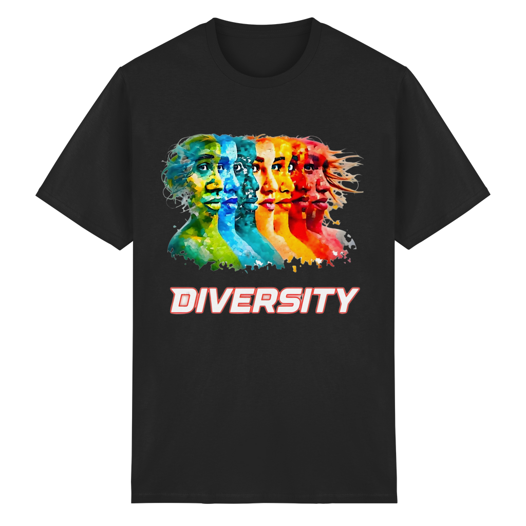 Vielfalt T-Shirt | Sei du selbst, strahlend & einzigartig 8 Farben S- 5XL