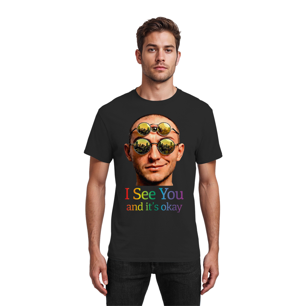 I See You T-Shirt Unisex 13 Farben S- 5XL - Heavy Cotton T-Shirt