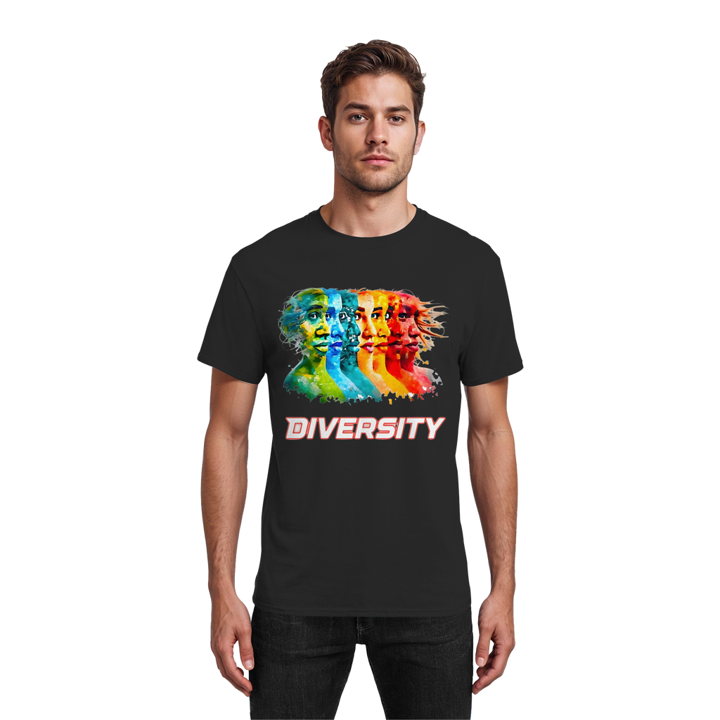 Vielfalt T-Shirt | Sei du selbst, strahlend & einzigartig 8 Farben S- 5XL