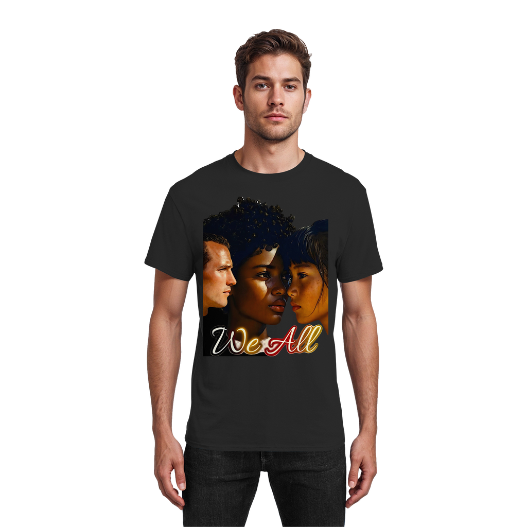 WE ALL T-Shirt Unisex 5 Colors S- 5XL - Heavy Cotton Tee