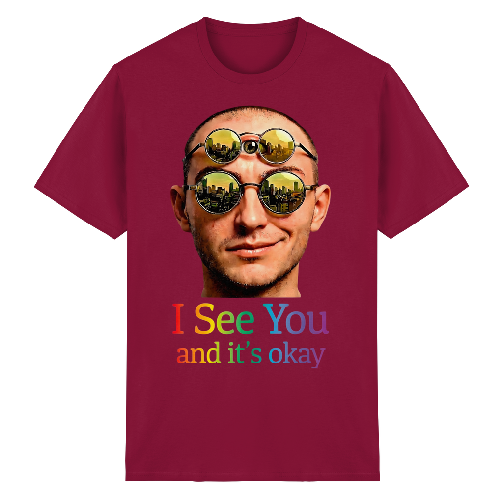 I See You T-Shirt Unisex 13 Farben S- 5XL - Heavy Cotton T-Shirt