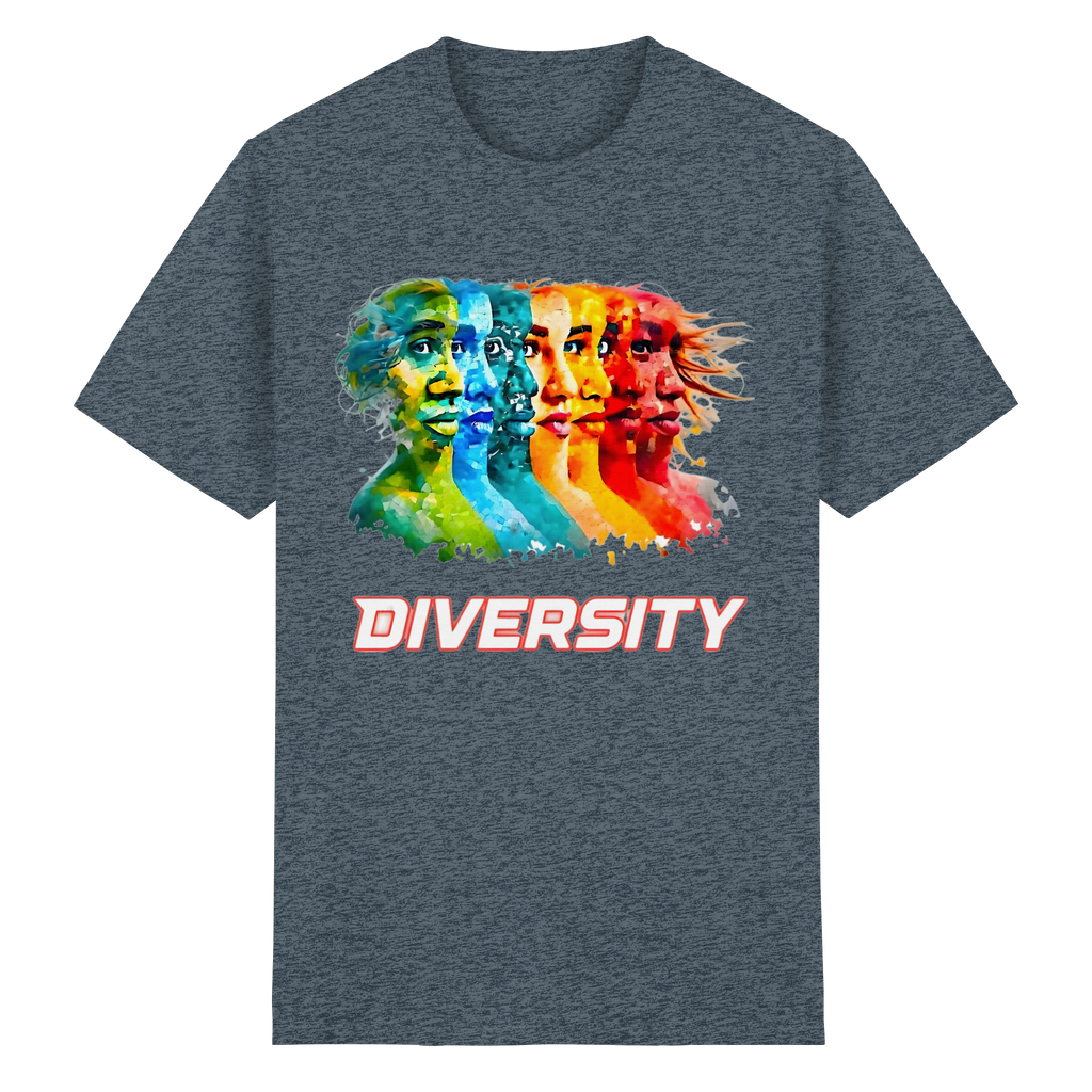 Vielfalt T-Shirt | Sei du selbst, strahlend & einzigartig 8 Farben S- 5XL