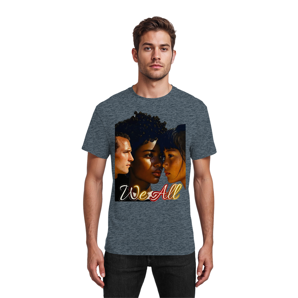 WE ALL T-Shirt Unisex 5 Colors S- 5XL - Heavy Cotton Tee