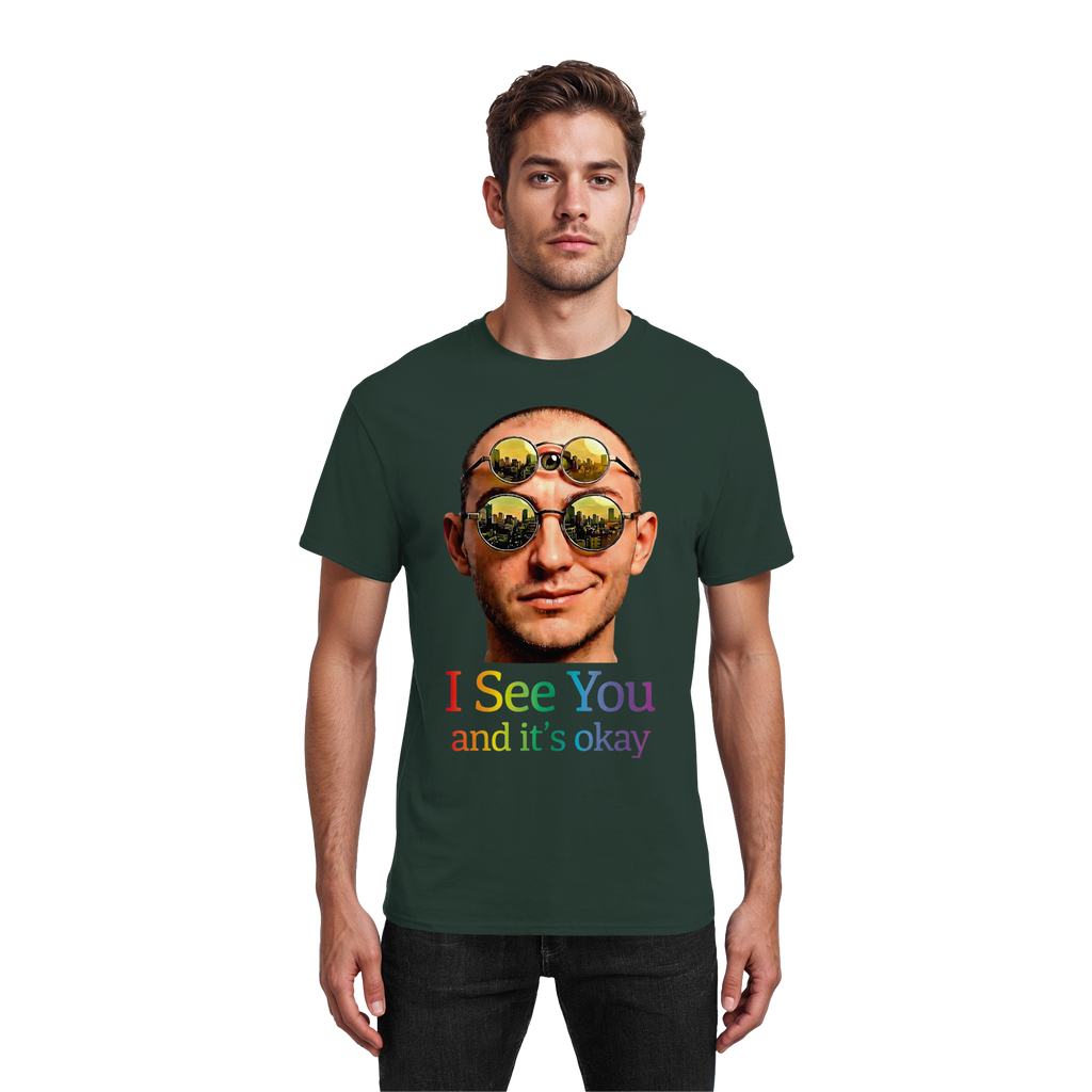 I See You T-Shirt Unisex 13 Farben S- 5XL - Heavy Cotton T-Shirt