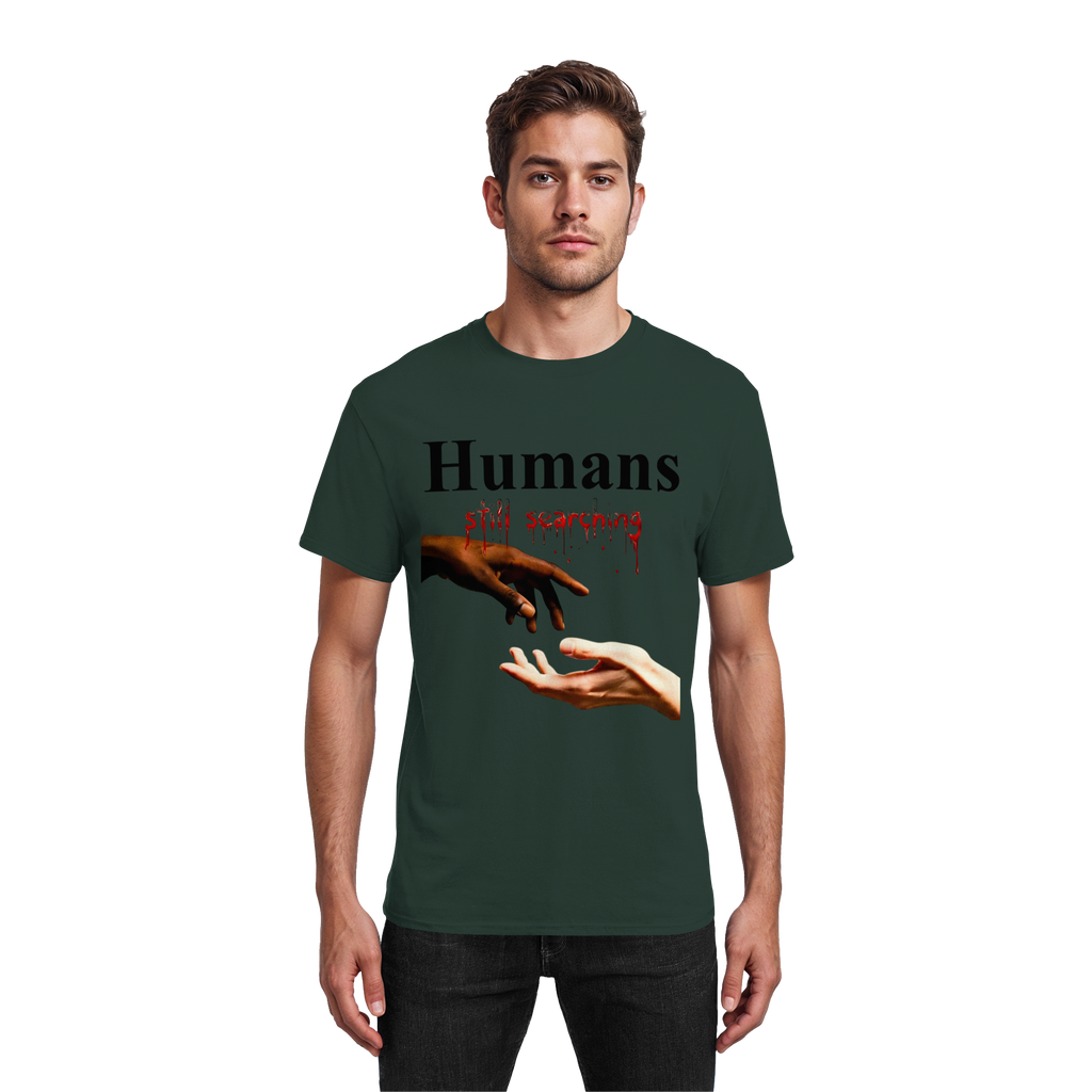 Humans Still Searching T-Shirt Unisex 4 Farben S-5XL - Heavy Cotton T-Shirt