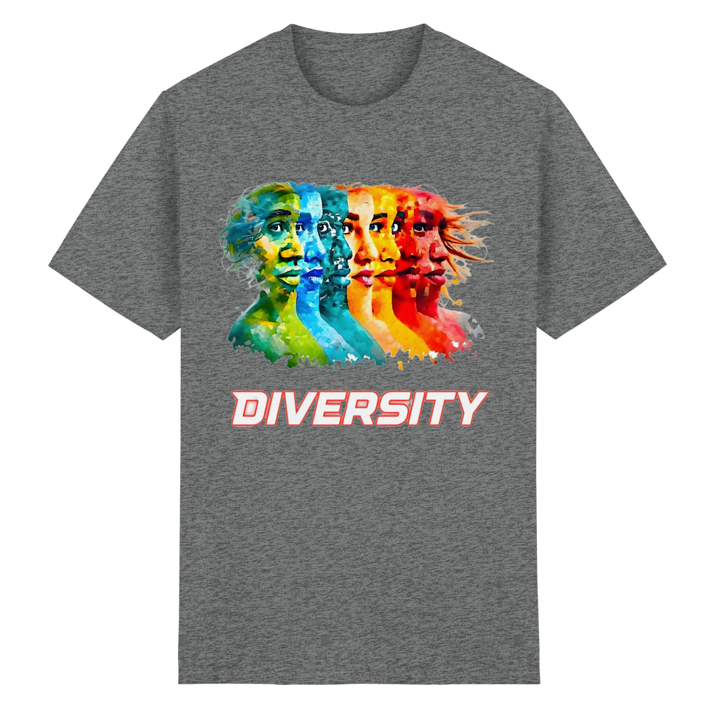 Vielfalt T-Shirt | Sei du selbst, strahlend & einzigartig 8 Farben S- 5XL