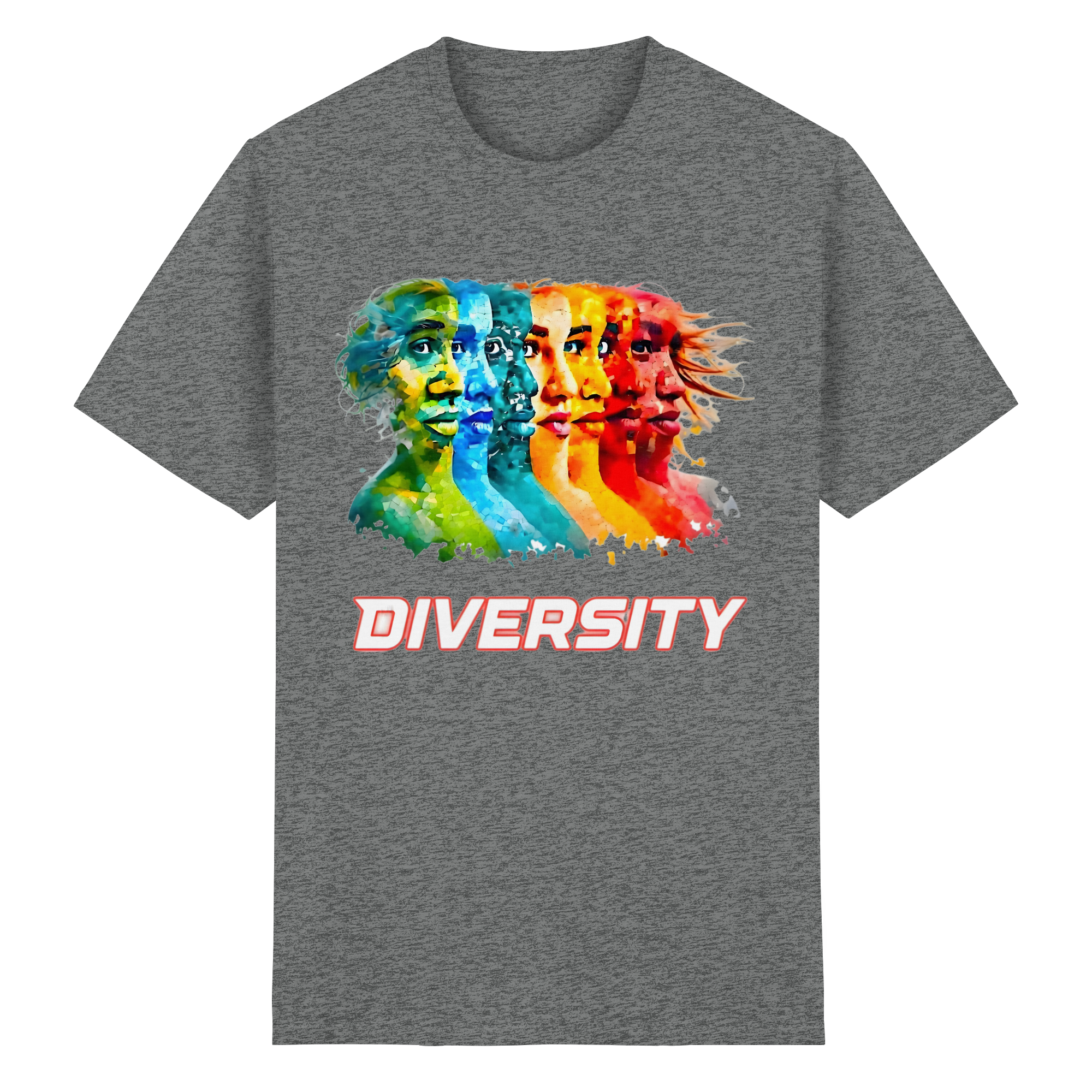 Vielfalt T-Shirt | Sei du selbst, strahlend & einzigartig 8 Farben S- 5XL