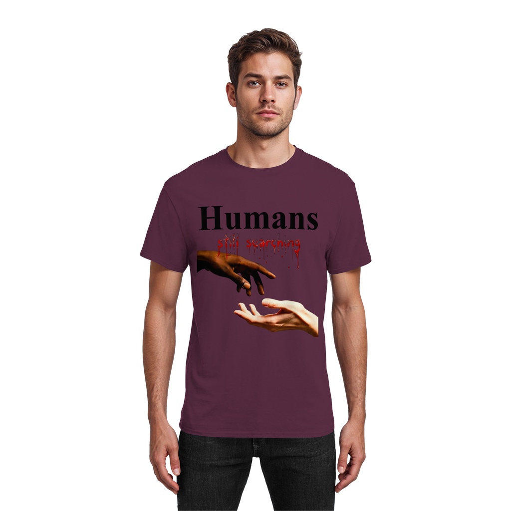 Humans Still Searching T-Shirt Unisex 4 Farben S-5XL - Heavy Cotton T-Shirt