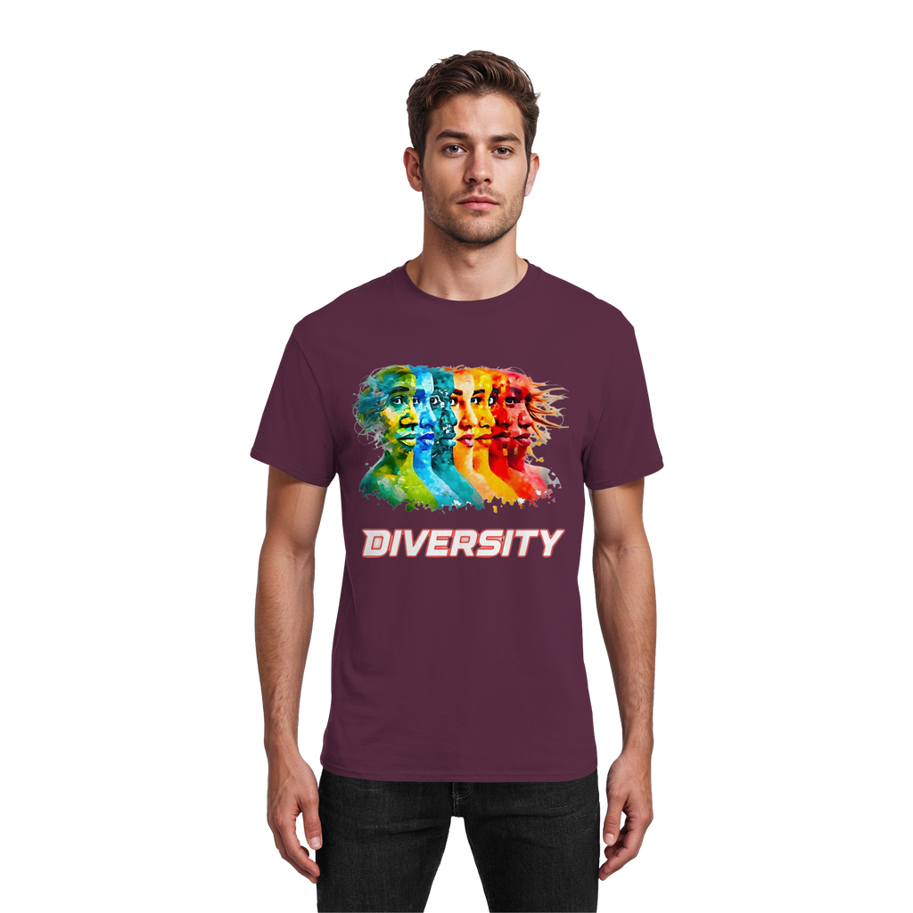 Vielfalt T-Shirt | Sei du selbst, strahlend & einzigartig 8 Farben S- 5XL