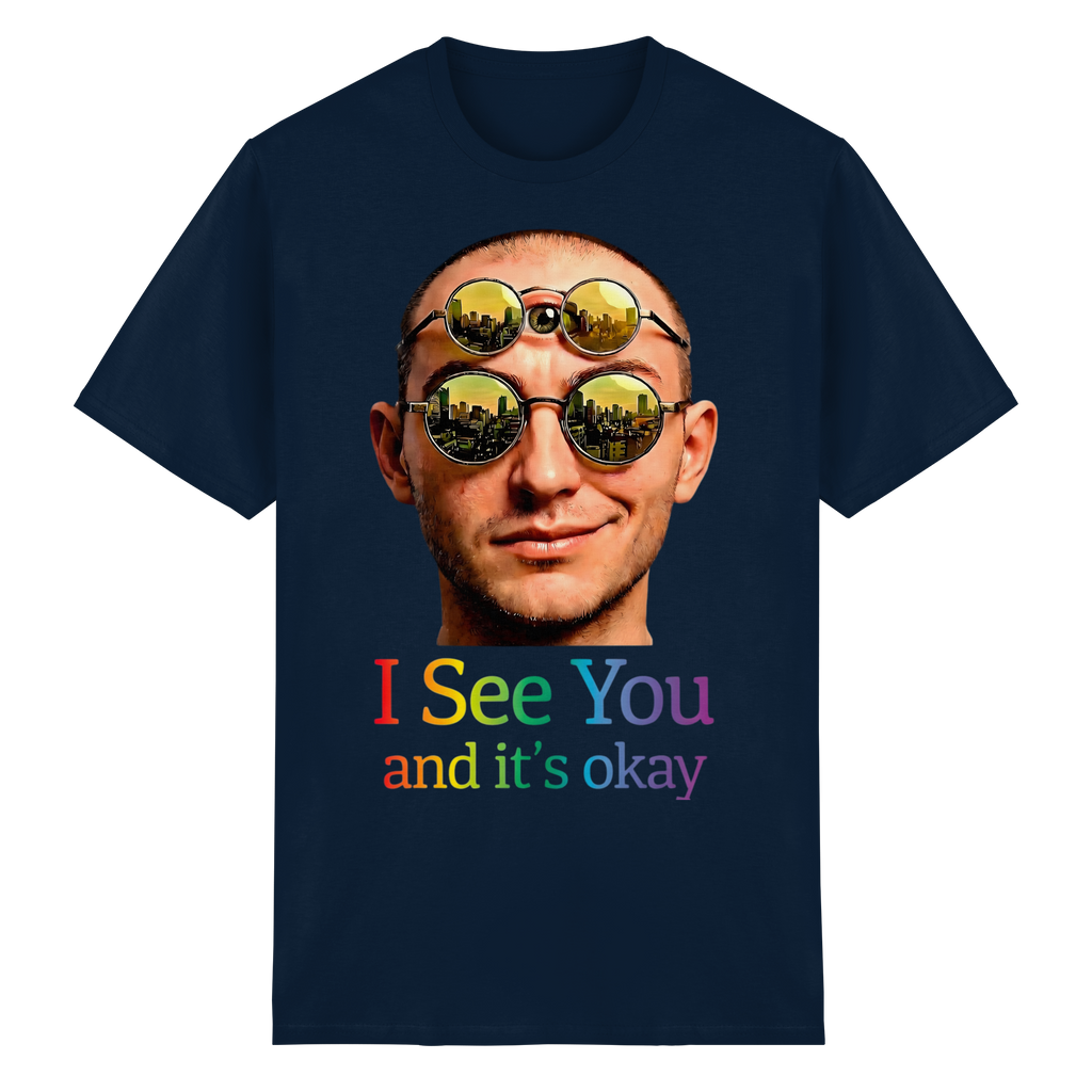I See You T-Shirt Unisex 13 Farben S- 5XL - Heavy Cotton T-Shirt