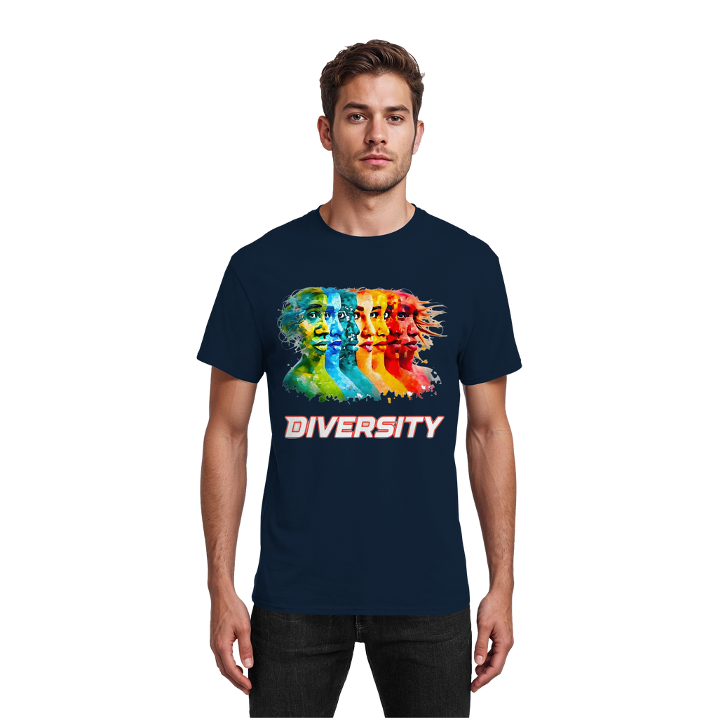 Vielfalt T-Shirt | Sei du selbst, strahlend & einzigartig 8 Farben S- 5XL