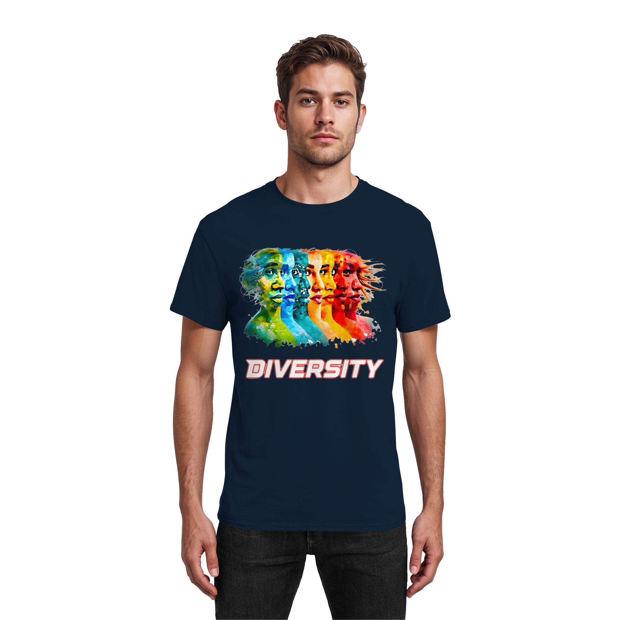 T-shirt Diversité | Soyez vous-même, radieux et unique 8 couleurs S-5XL