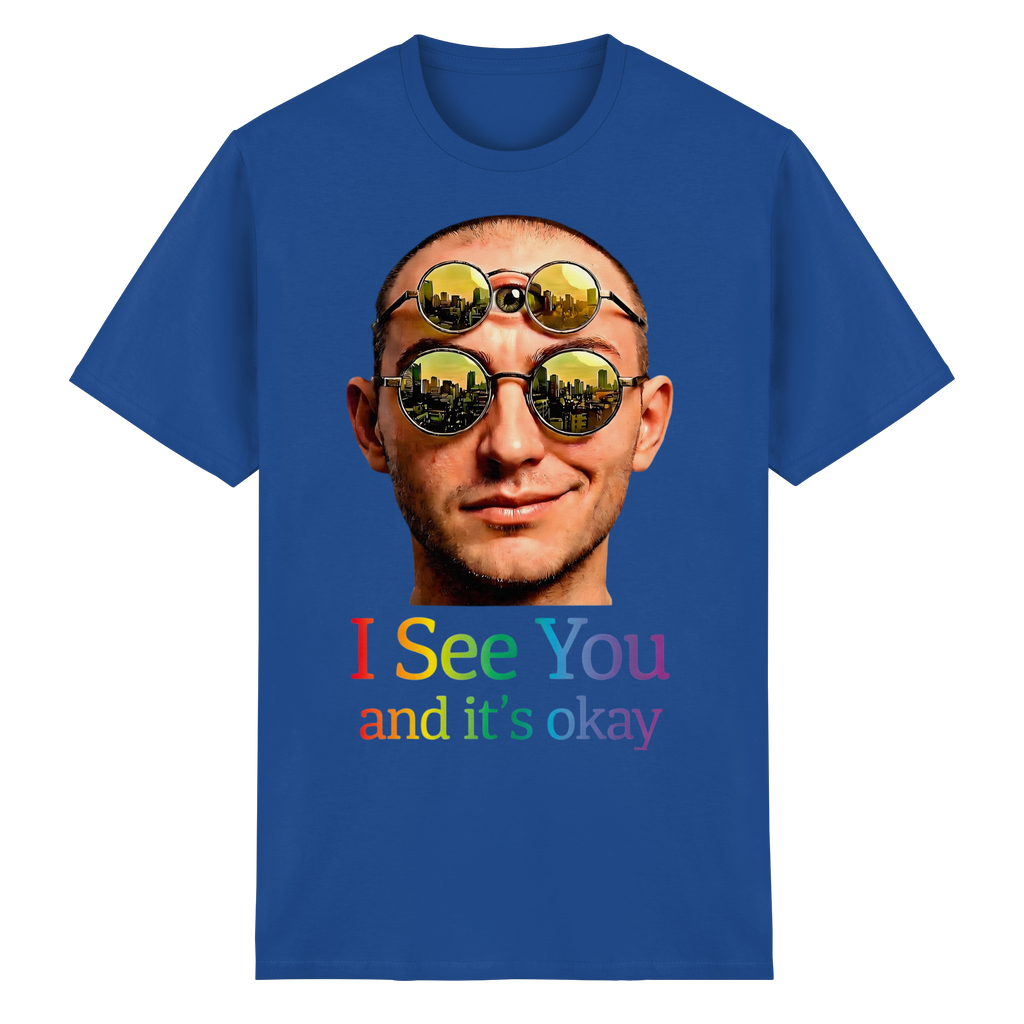 I See You T-Shirt Unisex 13 Farben S- 5XL - Heavy Cotton T-Shirt