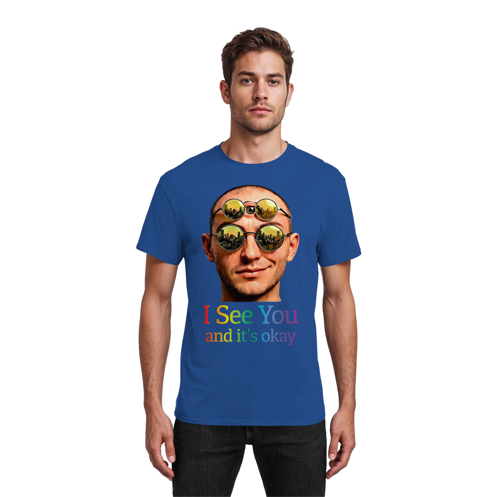 I See You T-Shirt Unisex 13 Farben S- 5XL - Heavy Cotton T-Shirt