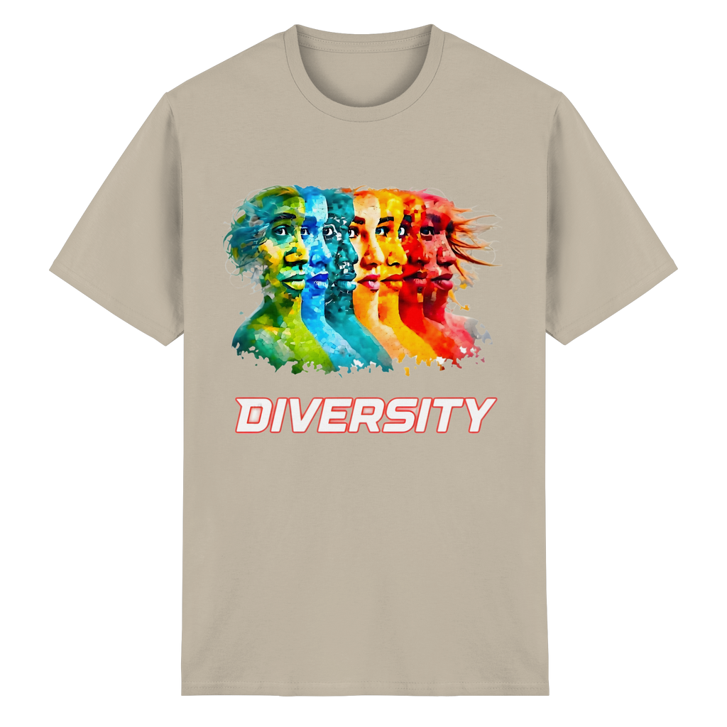 Vielfalt T-Shirt | Sei du selbst, strahlend & einzigartig 8 Farben S- 5XL