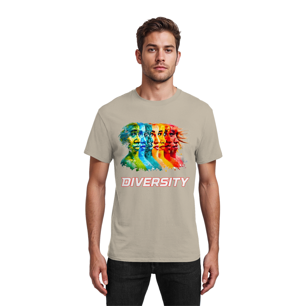 Vielfalt T-Shirt | Sei du selbst, strahlend & einzigartig 8 Farben S- 5XL