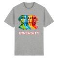 Vielfalt T-Shirt | Sei du selbst, strahlend & einzigartig 8 Farben S- 5XL